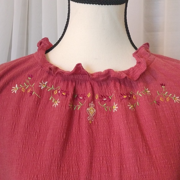 ⚜️ Sweet Violet Flutter Sleeve Top - Picture 2 of 10